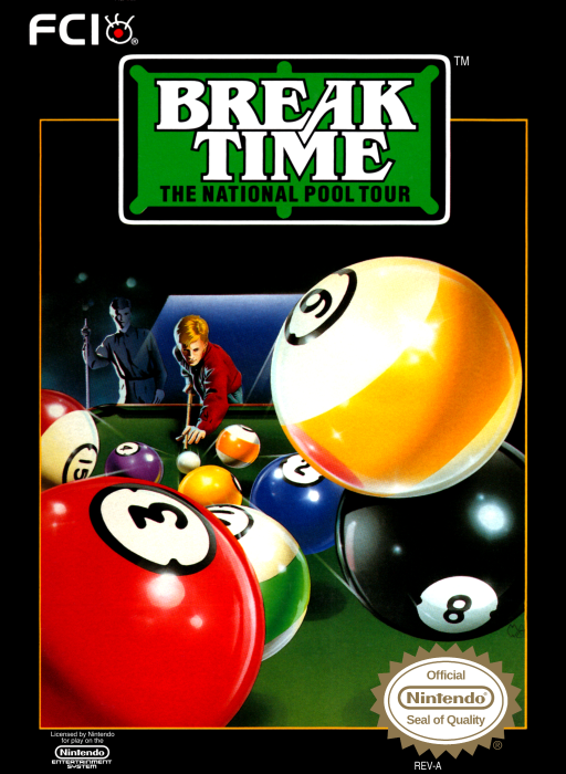 Break Time - The National Pool Tour (USA) box art